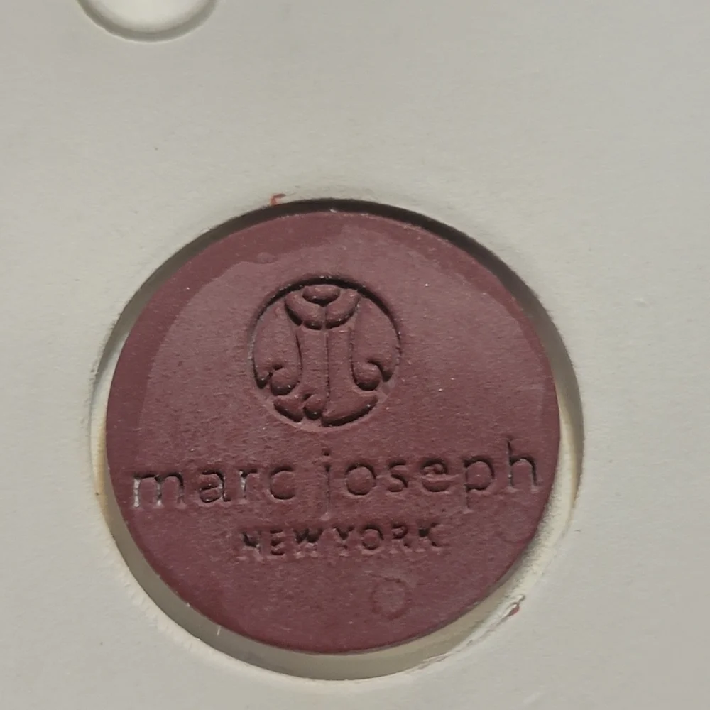 Marc Joseph Union Street Driver Moccasin Rose Grainy Glimmer Size 3.5